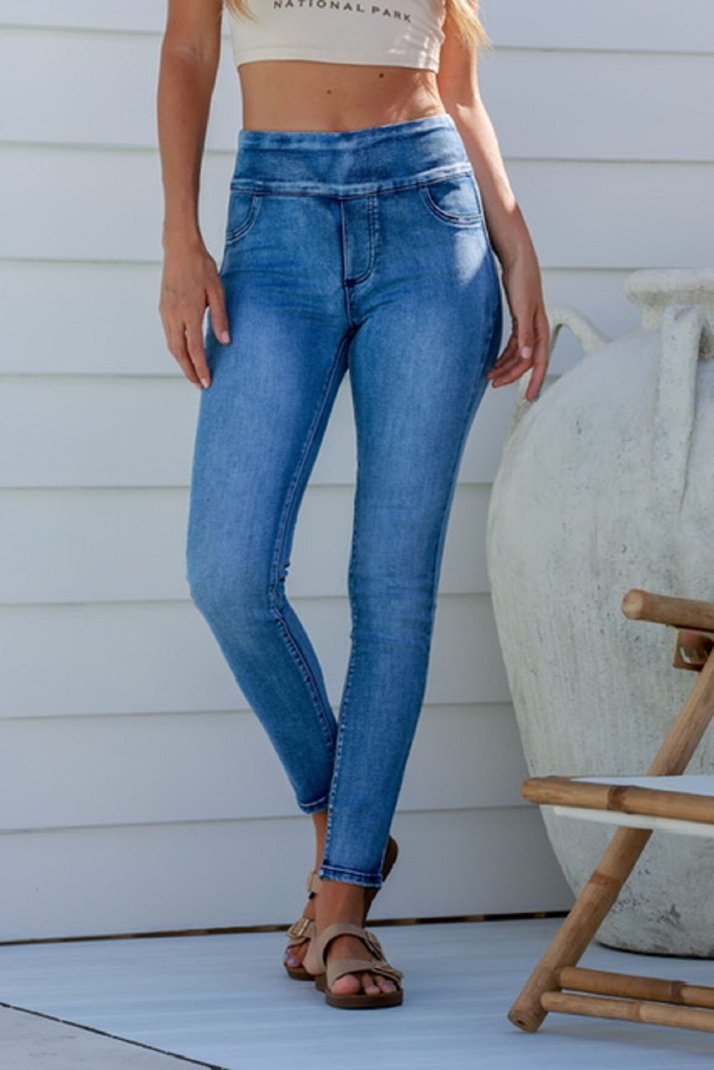 Country Denim - Pull On Greece Jean