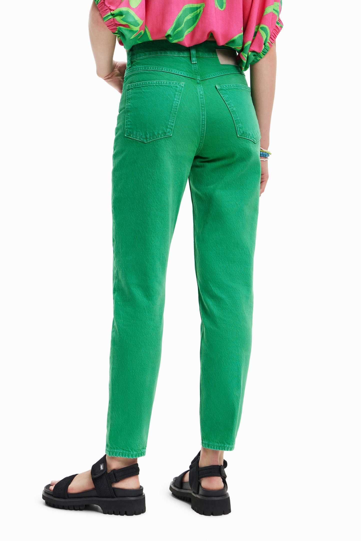Desigual-jeans-green-back