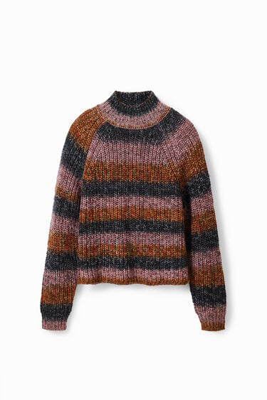 Desigual - Striped Knit Pullover