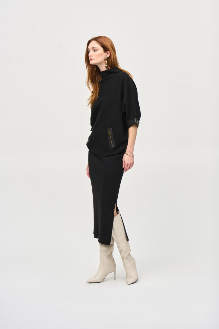 Joseph Ribkoff - Sweater Knit Midi Skirt