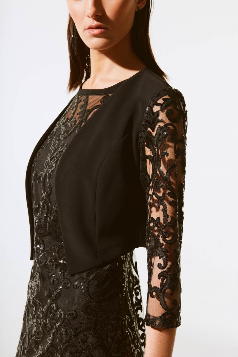 Joseph Ribkoff - Sequins Lace Bolero