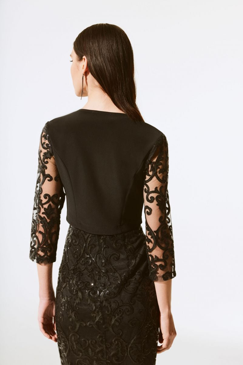 Joseph Ribkoff - Sequins Lace Bolero