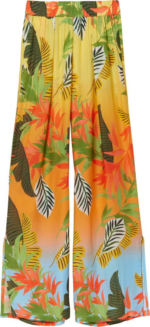 Desigual - Tropical Wide Leg Trousers