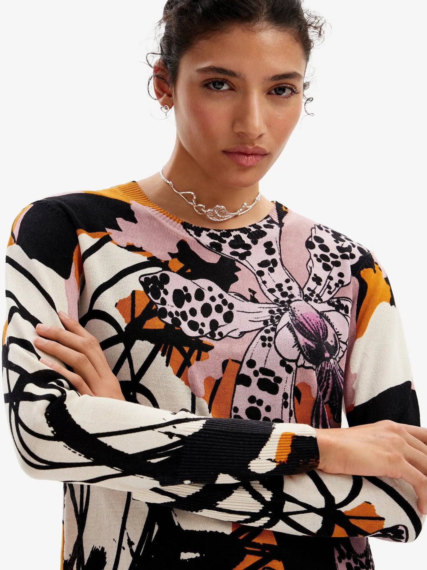 Desigual - M. Christian Lacroix Orchid Pullover