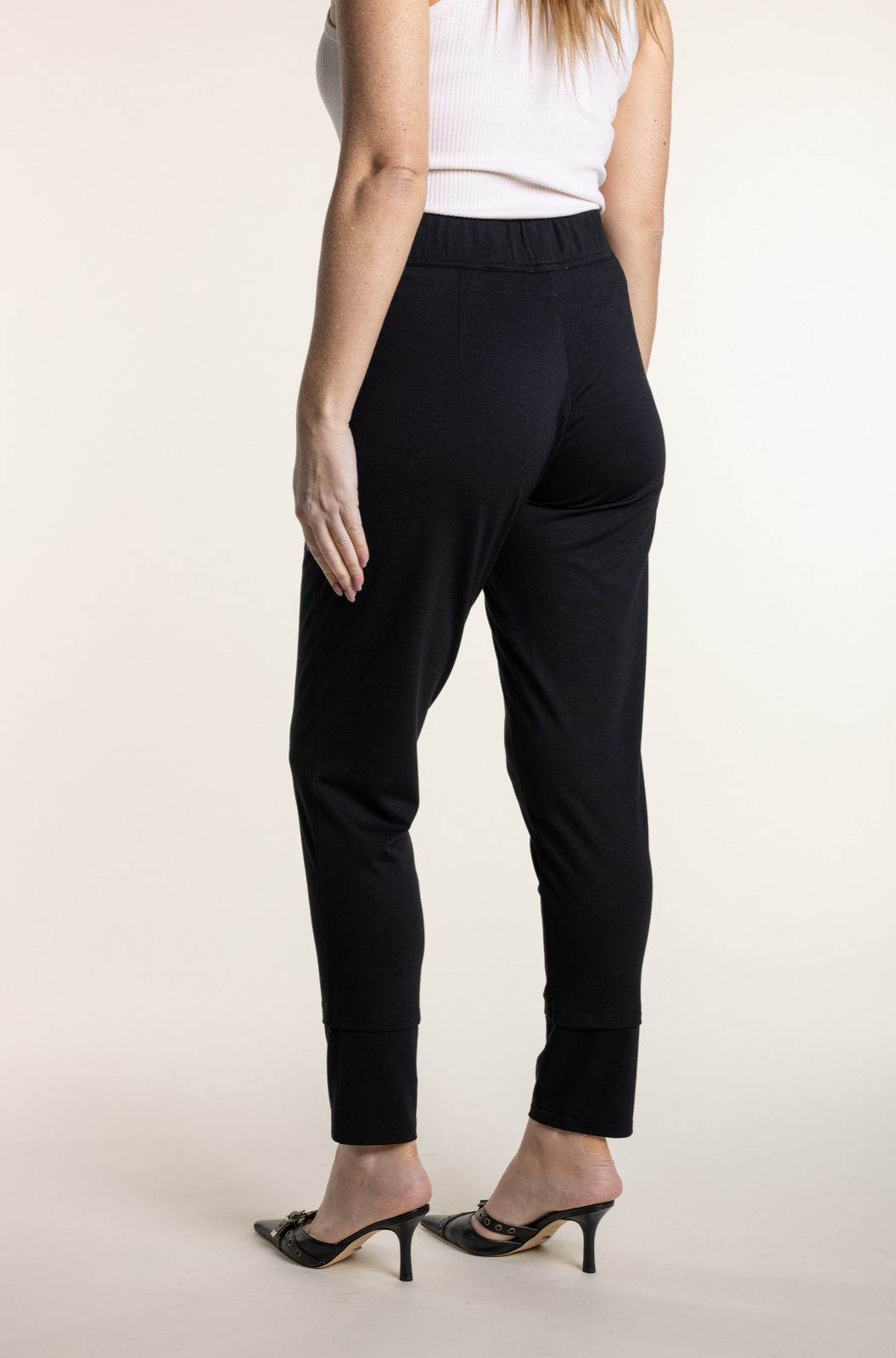 Two T's - Zip Panel Rib Pants