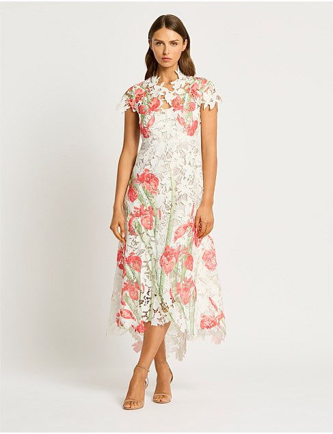 Moss and Spy - Orchid Cap Sleeve Dress