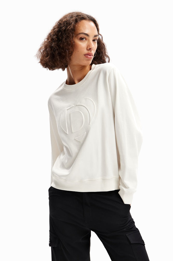 Desigual - Embossed Imagotype Sweater