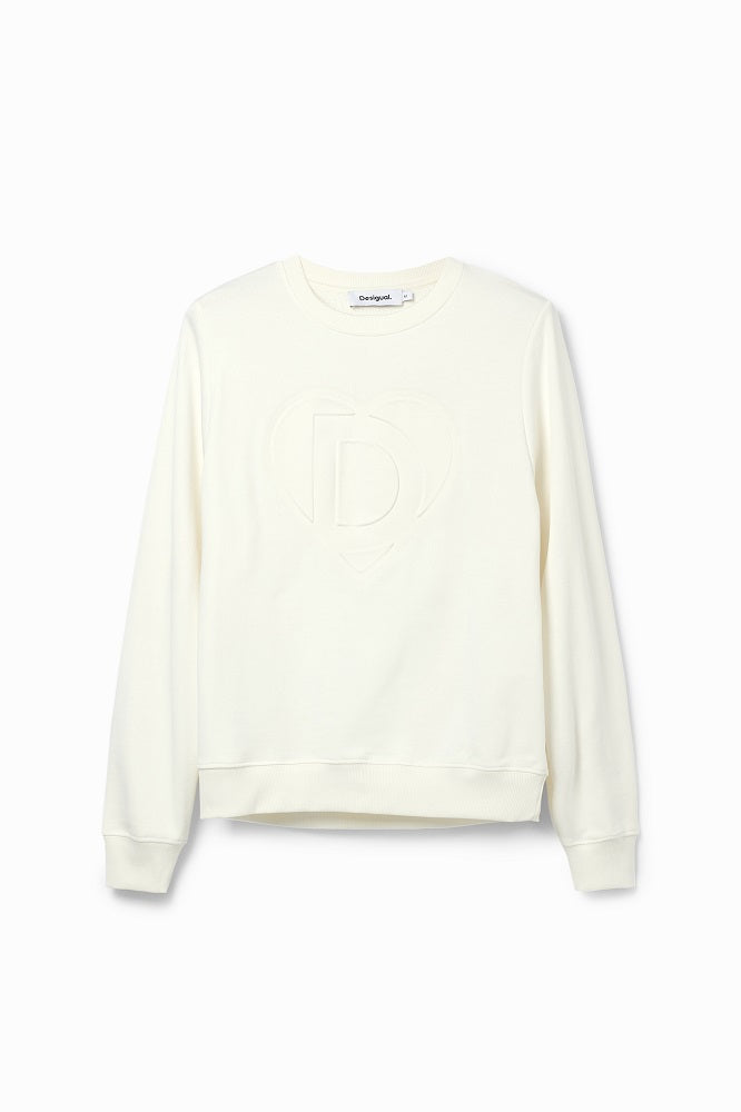 Desigual - Embossed Imagotype Sweater