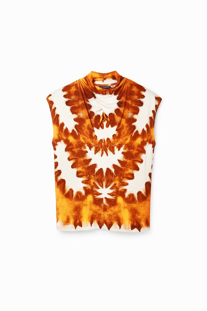 Desigual - Tie-Dye Draped T-Shirt