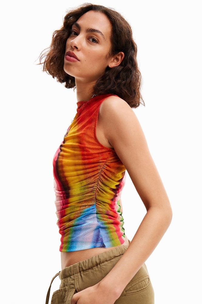 Desigual - Tulle Wave T-Shirt