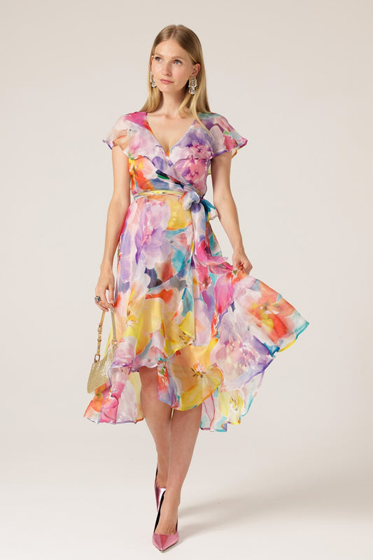 sacha-drake-PAJARITOS-WRAP-DRESS-WATERCOLOUR-FLORAL