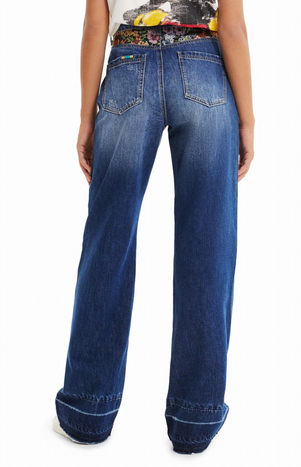 Desigual - Wide leg jeans