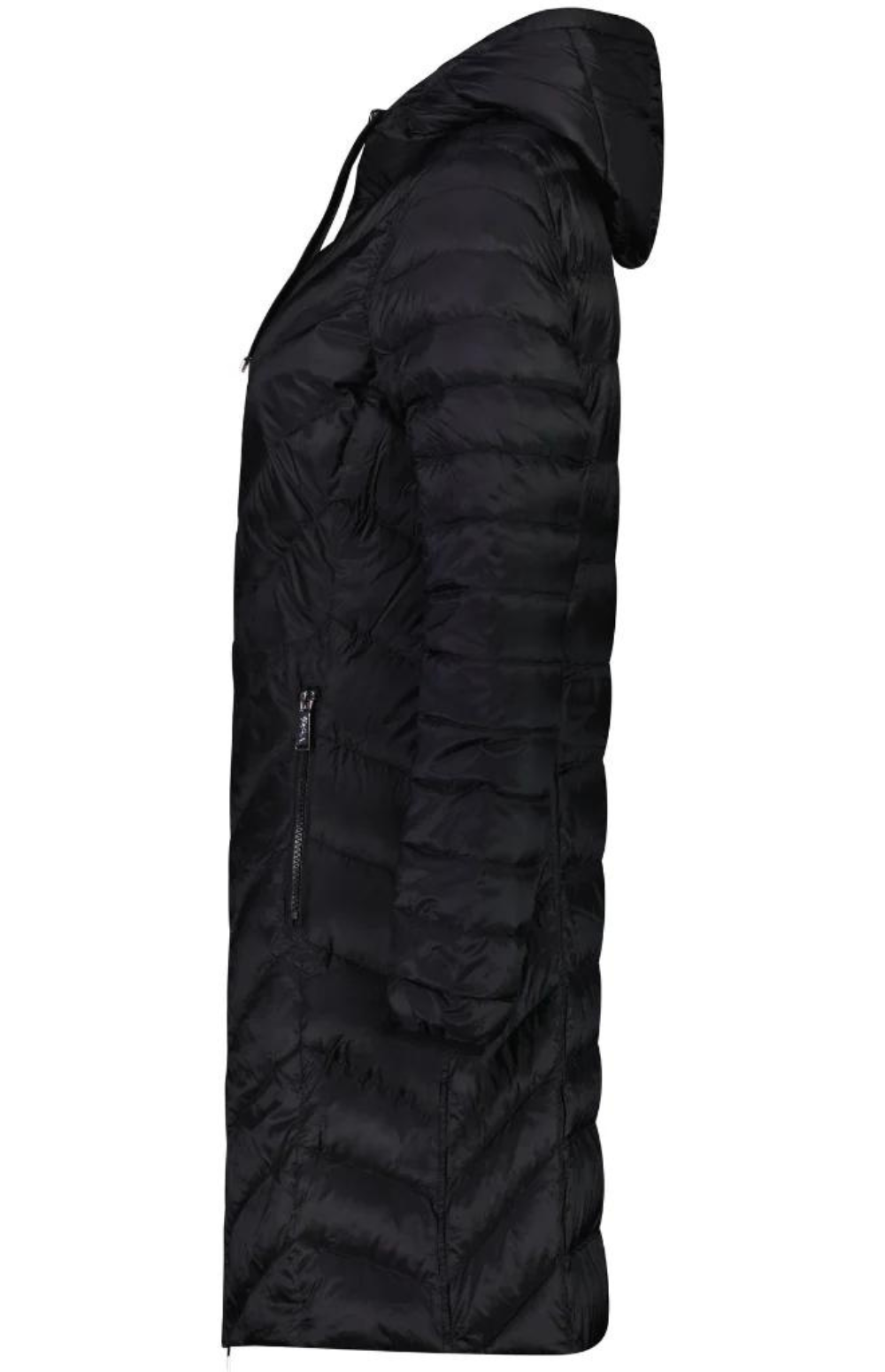 Moké - Arnie Women's Reversible Coat in Black/Houndstooth
